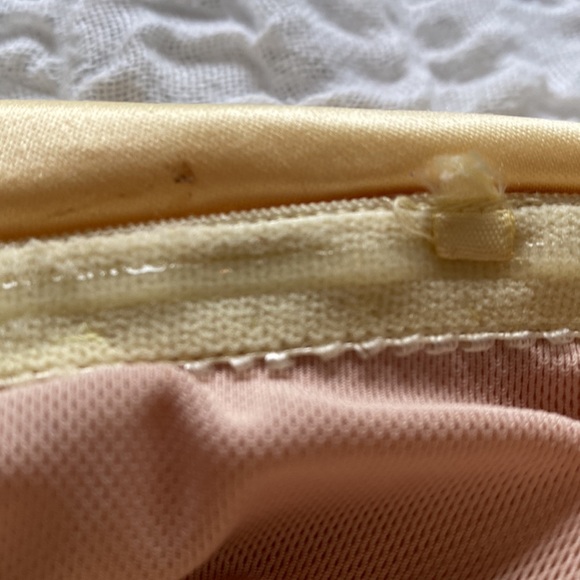 BCBG Max Azria Pastel Canary Buttercup Yellow Tiered Strapless Dress - Picture 6 of 6